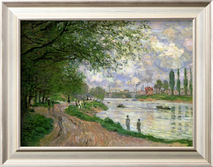 The Island of La Grande Jatte - Claude Monet Paintings